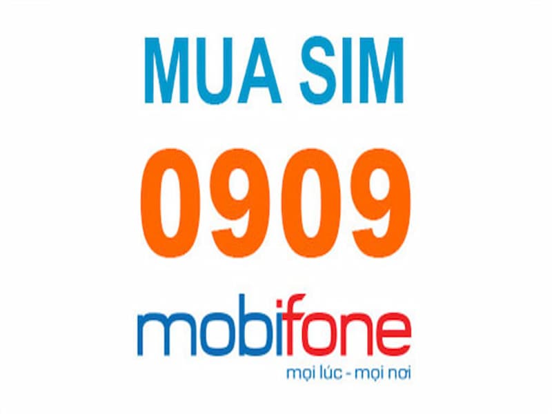 0909 là đầu số đẹp của nhà mạng Mobifone